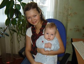 два любимых человечка нашего папы!