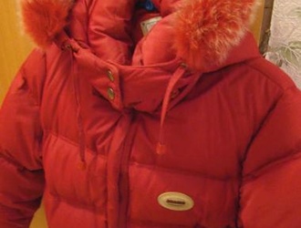 пуховик для девочки