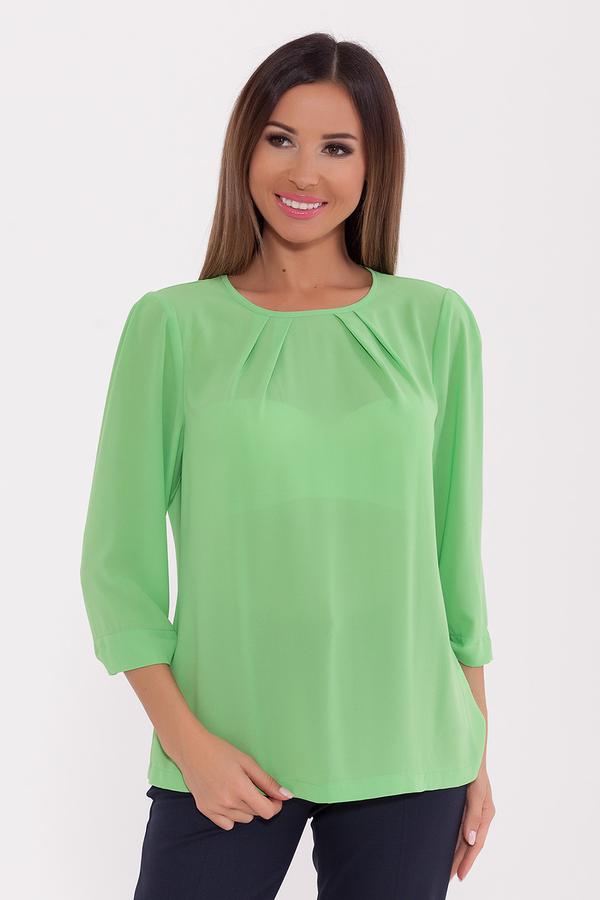 Светло зеленая блузка