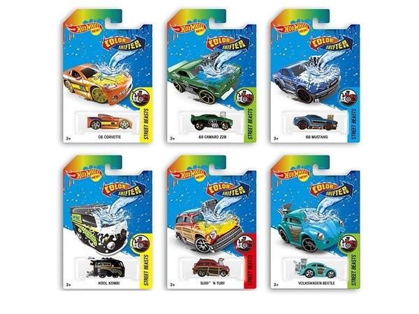 Картинки машинки hot wheels которые меняют цвет в воде